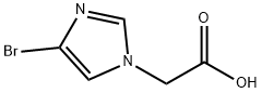 2-(4-溴-1H-咪唑-1-基)乙酸,1211524-53-6,结构式