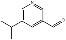 3-Pyridinecarboxaldehyde, 5-(1-methylethyl)-|5-异丙基烟醛