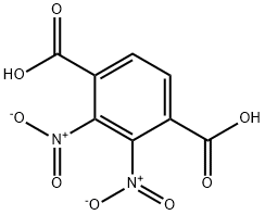 1,4-Benzenedicarboxylic acid, 2,3-dinitro- Structure