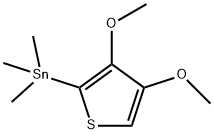 Stannane, (3,4-dimethoxy-2-thienyl)trimethyl-|