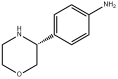 Benzenamine, 4-(3R)-3-morpholinyl- Structure