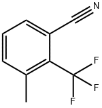 Benzonitrile, 3-methyl-2-(trifluoromethyl)- Structure