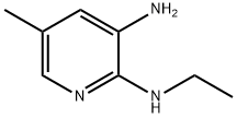 N2-乙基-5-甲基吡啶-2,3-二胺, 1215946-13-6, 结构式
