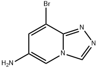 8-bromo-[1,2,4]triazolo[4,3-a]pyridin-6-amine Struktur