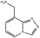 1,2,4]triazolo[4,3-a]pyridin-8-ylmethanamine Struktur