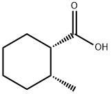 Cyclohexanecarboxylic acid, 2-methyl-, (1S,2R)- Structure