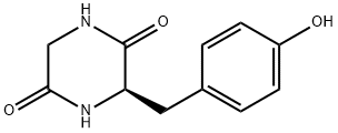 Cyclo(D-tyrosylglycine),1217777-38-2,结构式