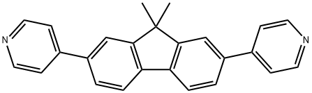 Pyridine,4,4'-(9,9-dimethyl-9H-fluorene-2,7-diyl)bis- Struktur