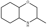 2H-1,4-Benzoxazine, octahydro-3-methyl- Struktur