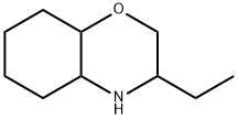 2H-1,4-Benzoxazine, 3-ethyloctahydro- Structure