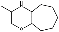 Cyclohept[b]-1,4-oxazine, decahydro-3-methyl- Structure