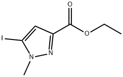ethyl 5-iodo-1-methyl-1H-pyrazole-3-carboxylate Structure