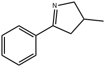 3-methyl-5-phenyl-3,4-dihydro-2H-pyrrole Structure