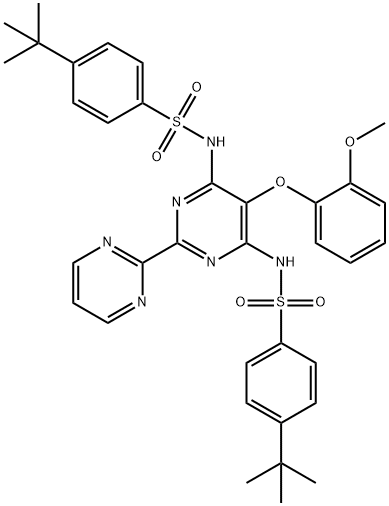 Bosentan Impurity 1 化学構造式