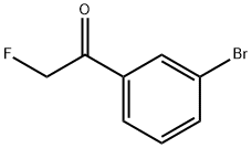 Ethanone, 1-(3-bromophenyl)-2-fluoro- Struktur