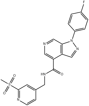 CCR1 inhibitor 19e Structure