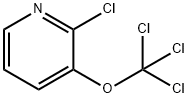 Pyridine, 2-chloro-3-(trichloromethoxy)- Structure