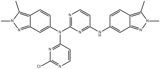Pazopanib Related Compound 2, 1226500-02-2, 结构式