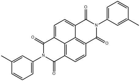 2,7-di-m-tolylbenzo[lmn][3,8]phenanthroline-1,3,6,8(2H,7H)-tetraone Struktur
