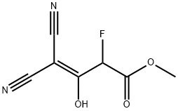 3-Butenoic acid, 4,4-dicyano-2-fluoro-3-hydroxy-, methyl ester,1227053-96-4,结构式