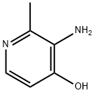 3-氨基-2-甲基吡啶-4-醇 结构式