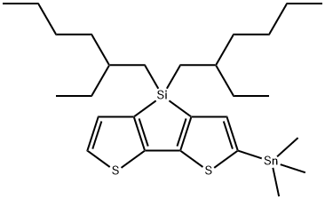 4H-Silolo[3,2-b:4,5-b]dithiophene, 4,4-bis(2-ethylhexyl)-2-(