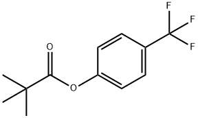 Propanoic acid, 2,2-dimethyl-, 4-(trifluoromethyl)phenyl ester