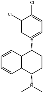 Sertraline Dimethyl Impurity HCl Structure