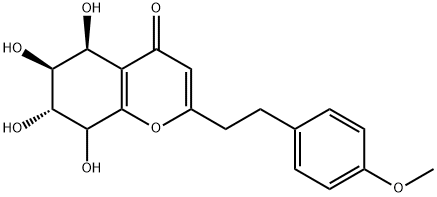 4'-methoxyagarotetrol Struktur