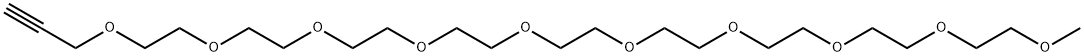 mPEG9-Propyne, 1233324-30-5, 结构式