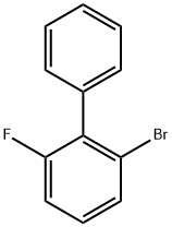 1,1'-Biphenyl, 2-bromo-6-fluoro- Structure