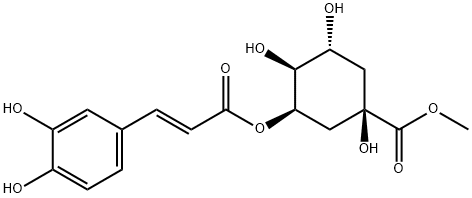 新绿原酸甲酯, 123410-65-1, 结构式