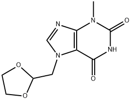 多索茶碱杂质8 结构式