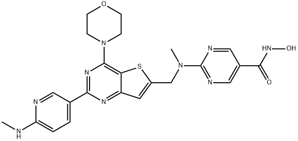 PI3Kα 抑制剂1,1235449-52-1,结构式
