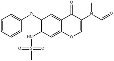 Iguratimod, 123663-50-3, 结构式