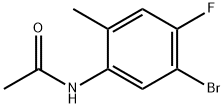 Acetamide, N-(5-bromo-4-fluoro-2-methylphenyl)- Structure
