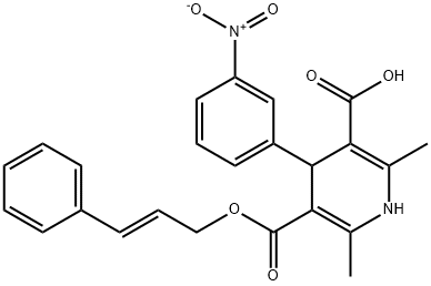 Cilnidipine Impurity 3, 123853-41-8, 结构式