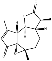 1beta,10beta-Epoxydesacetoxymatricarin Structure