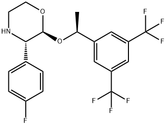 Aprepitant, 1242175-38-7, 结构式