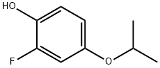 2-Fluoro-4-(propan-2-yloxy)phenol 结构式