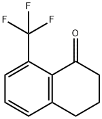 1(2H)-Naphthalenone, 3,4-dihydro-8-(trifluoromethyl)- Structure
