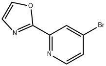 Pyridine, 4-bromo-2-(2-oxazolyl)-|