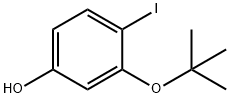 3-(tert-butoxy)-4-iodophenol 结构式
