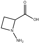 1-aminoazetidine-2-carboxylic acid Structure