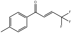 2-Buten-1-one, 4,4,4-trifluoro-1-(4-methylphenyl)-, (2E)- Struktur