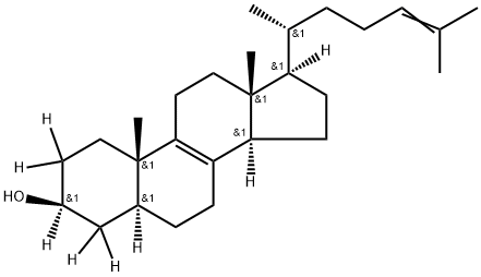 (2,2,3,4,4-d5)-zyMosterol Struktur