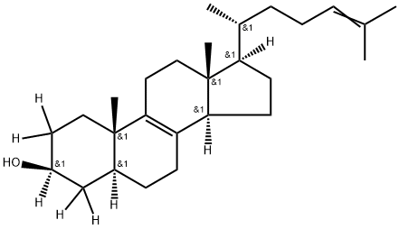 (2,2,3,4,4-D5)-ZYMOSTEROL;ZYMOSTEROL-D5, 1246298-29-2, 结构式