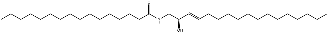 N-palMitoyl-1-desoxyMethylsphingosine (M17:1/16:0) Structure