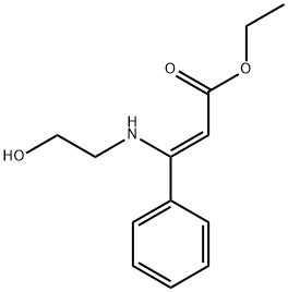 2-Propenoic acid, 3-[(2-hydroxyethyl)amino]-3-phenyl-, ethyl ester, (Z)- (9CI)