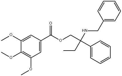 N-Benzy N,N-DidesMethyl TriMebutine Struktur